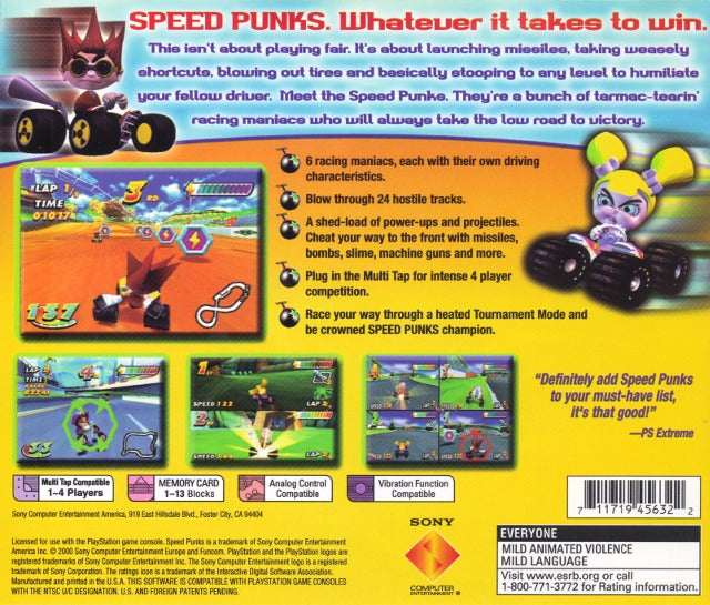 Speed Punks - (PS1) PlayStation 1 [Pre-Owned] Video Games SCEA   