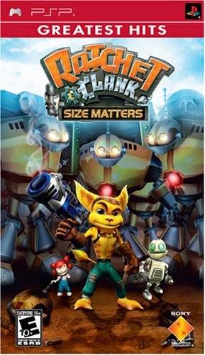 Ratchet & Clank: Size Matters (Greatest Hits) - SONY PSP [Pre-Owned] Video Games SCEA   