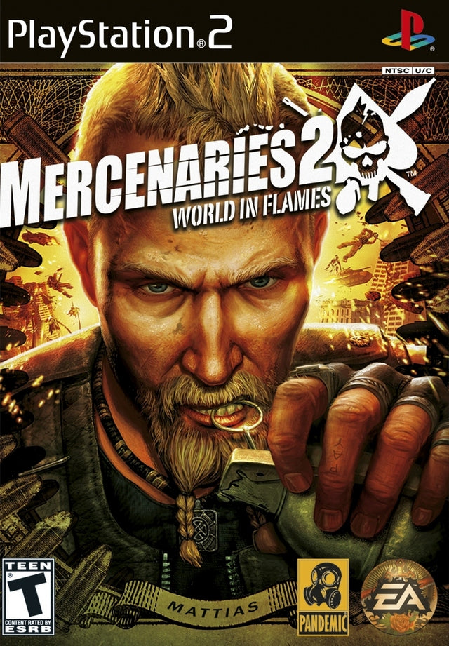 Mercenaries 2: World in Flames - (PS2) PlayStation 2 [Pre-Owned] Video Games Electronic Arts   