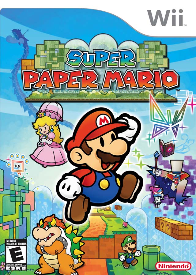 Super Paper Mario - Nintendo Wii Video Games Nintendo   