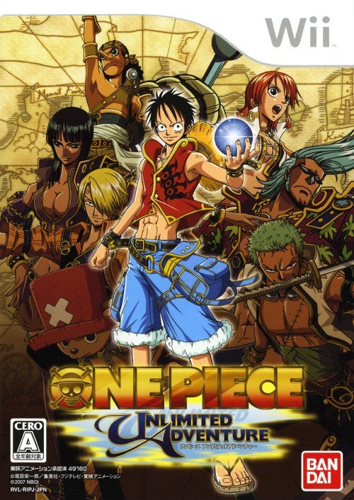One Piece: Unlimited Adventure - Nintendo Wii [Pre-Owned] (Japanese Import) Video Games Namco Bandai Games   