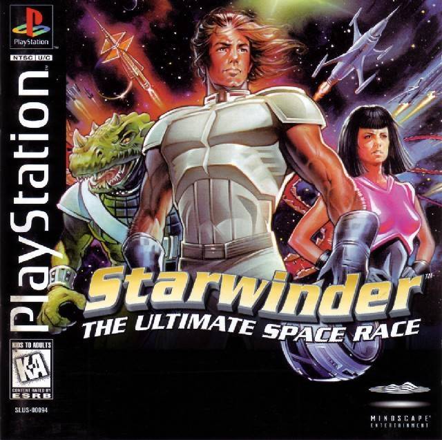 Starwinder: The Ultimate Space Race - (PS1) PlayStation 1 Video Games Mindscape   