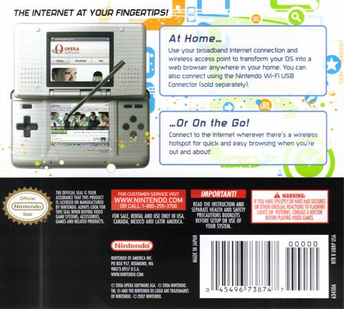Nintendo DS Web Browser - (NDS) Nintendo DS Video Games Nintendo   