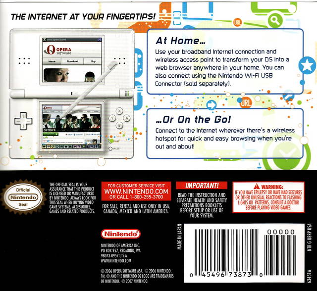 Nintendo DS Lite Web Browser - Nintendo DS Video Games Nintendo   