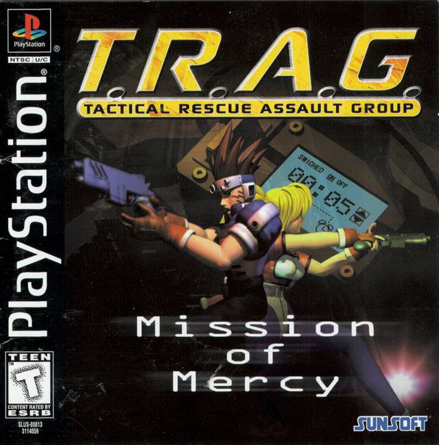 T.R.A.G. - Tactical Rescue Assault Group: Mission of Mercy - (PS1) PlayStation 1 [Pre-Owned] Video Games SunSoft   