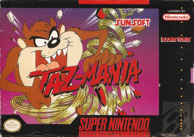 Taz-Mania - (SNES) Super Nintendo [Pre-Owned] Video Games SunSoft   
