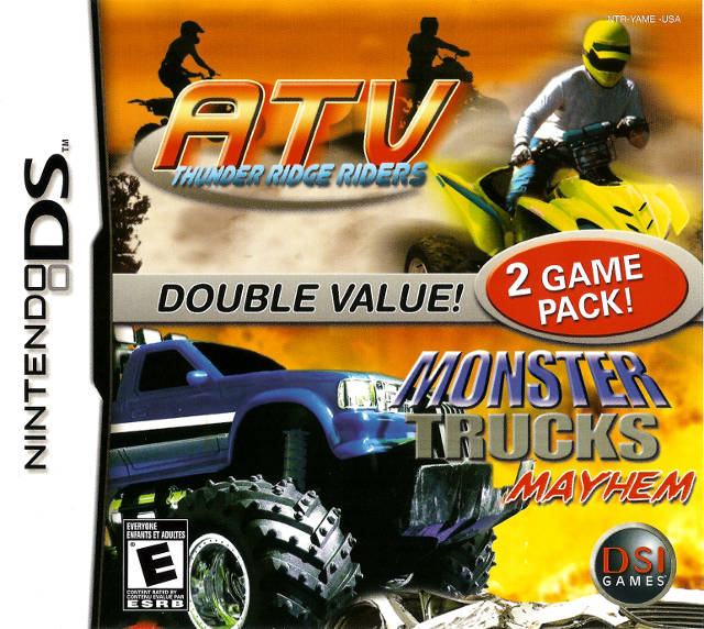 ATV Thunder Ridge Riders / Monster Trucks Mayhem - (NDS) Nintendo DS [Pre-Owned] Video Games Destination Software   