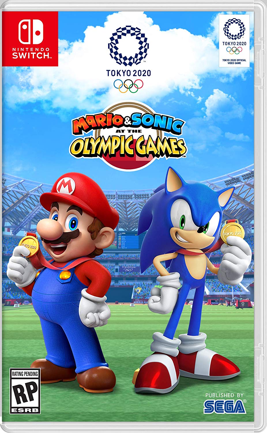 Mario & Sonic at the Olympic Games Tokyo 2020 - (NSW) Nintendo Switch Video Games SEGA   