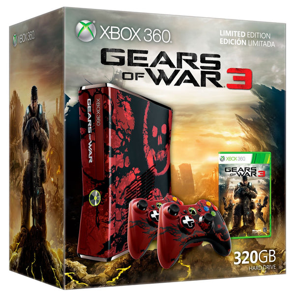 Xbox 360 Gears of War 3 Limited Edition Console Bundle - Xbox 360