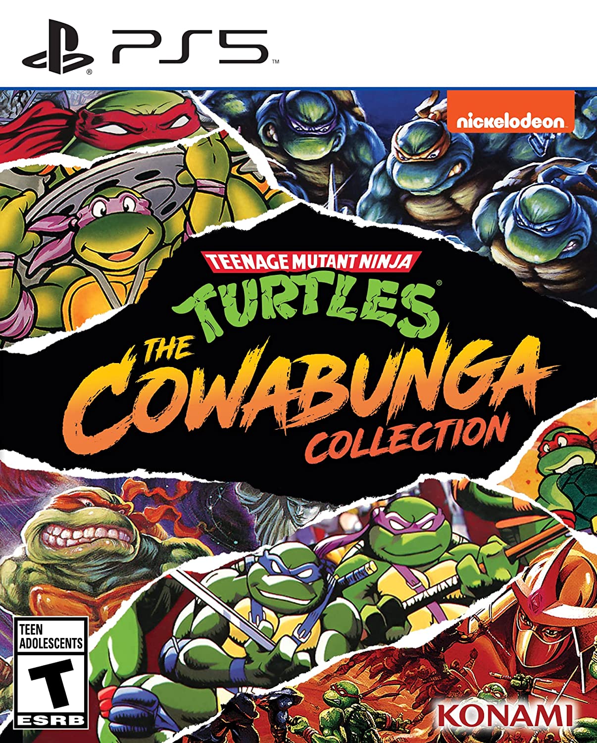 Teenage Mutant Ninja Turtles: The Cowabunga Collection - (PS5) PlayStation 5 Video Games Konami