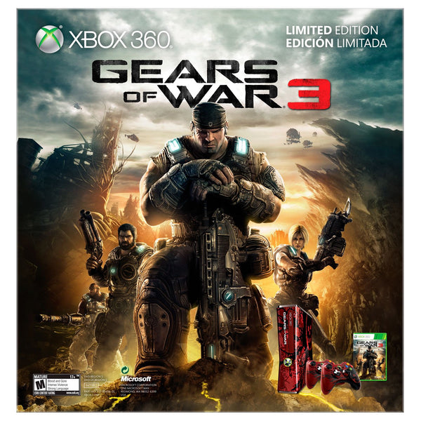 Gears of War 3 Xbox 360 Console (Limited Edition) Unboxing 