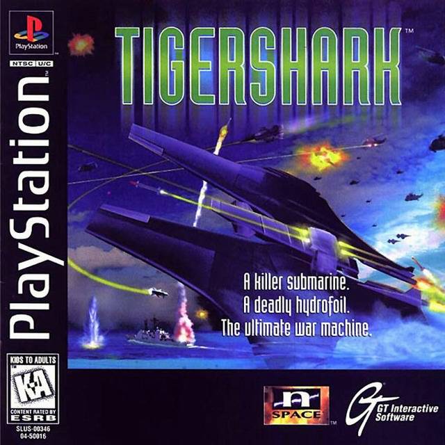 TigerShark - (PS1) PlayStation 1 [Pre-Owned] Video Games GT Interactive   