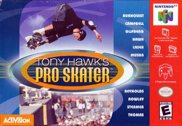 Tony Hawk's Pro Skater - (N64) Nintendo 64 [Pre-Owned] Video Games Activision   
