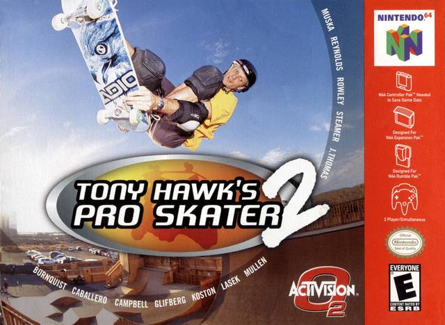 Tony Hawk's Pro Skater 2 - (N64) Nintendo 64 [Pre-Owned] Video Games Activision   