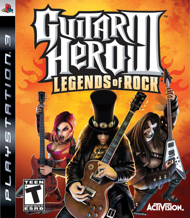 Guitar Hero III: Legends of Rock - (PS3) PlayStation 3 [Pre-Owned] Video Games RedOctane   