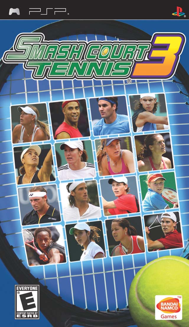 Smash Court Tennis 3 - PSP Video Games Namco Bandai Games