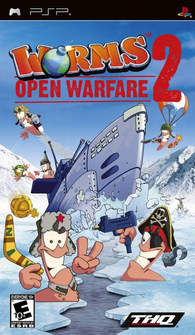 Worms: Open Warfare 2 - PSP Video Games THQ   