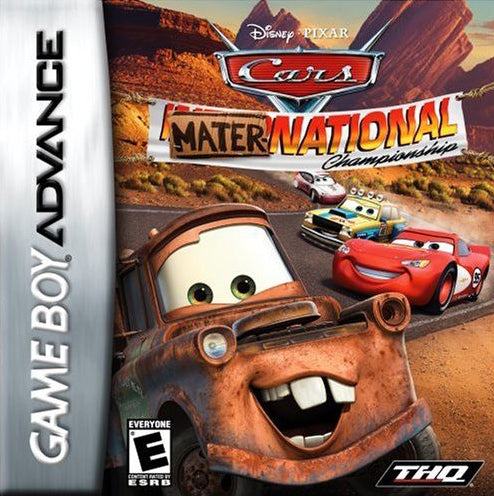 Cars Mater-National Championship - (GBA) Game Boy Advance [Pre-Owned] Video Games THQ   