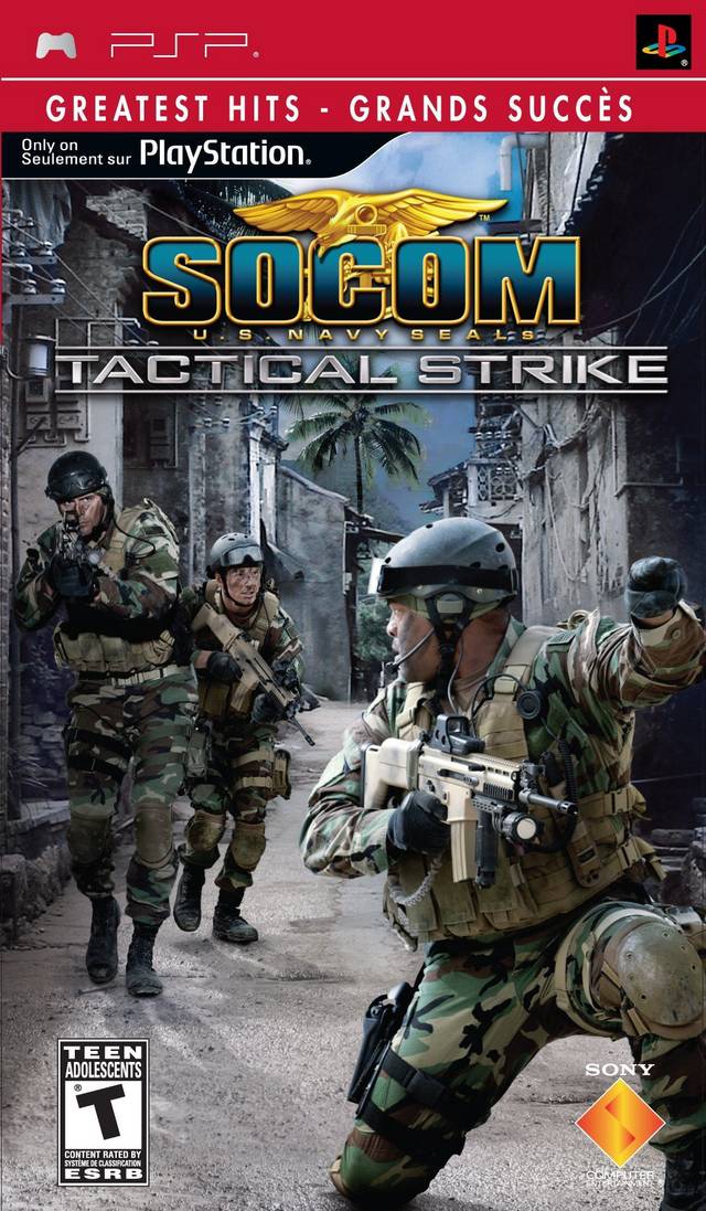 SOCOM: U.S. Navy SEALs Tactical Strike (Greatest Hits) - Sony PSP [Pre-Owned] Video Games SCEA   