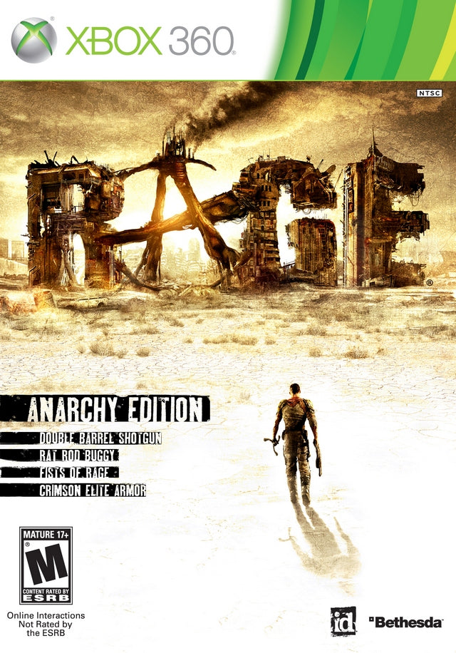 Rage (Anarchy Edition) - Xbox 360 [Pre-Owned] Video Games Bethesda   