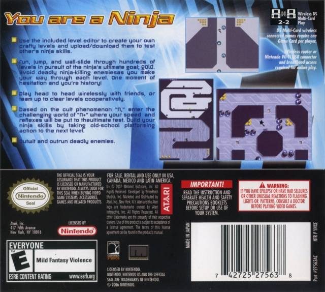 N+ - (NDS) Nintendo DS [Pre-Owned] Video Games Atari SA   