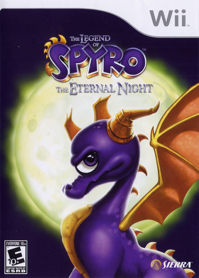 The Legend of Spyro: The Eternal Night - Nintendo Wii [Pre-Owned] Video Games Sierra Entertainment   
