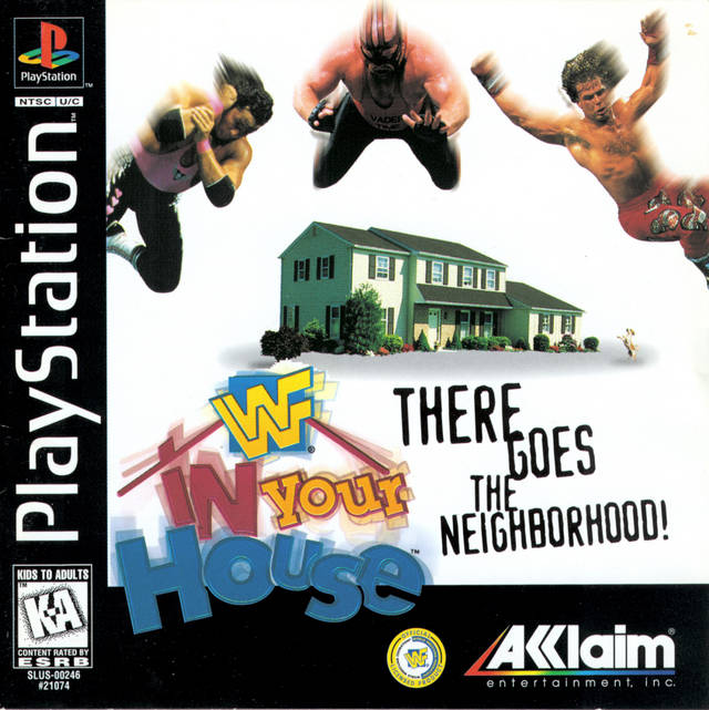 WWF In Your House - (PS1) PlayStation 1 [Pre-Owned] Video Games Acclaim   