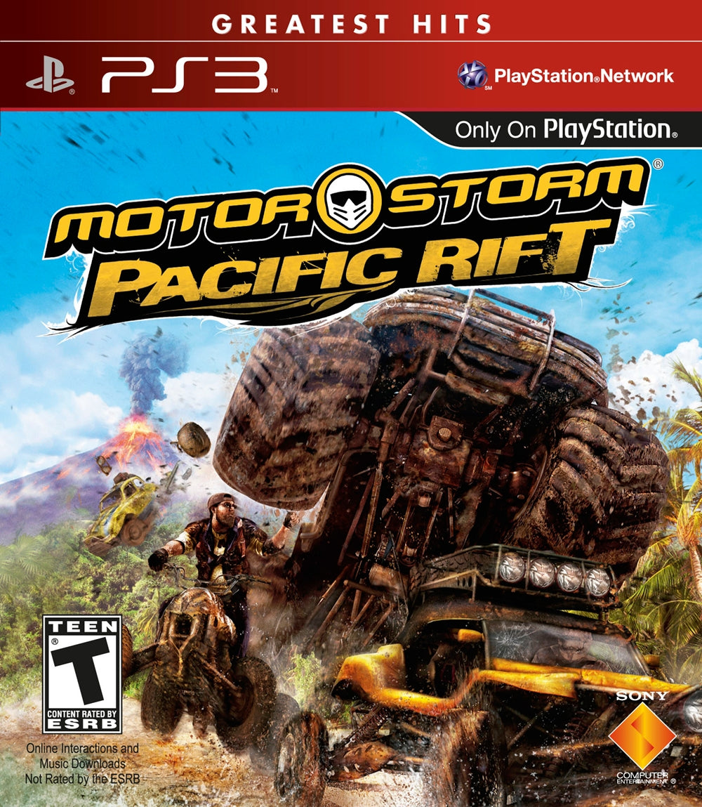 MotorStorm: Pacific Rift (Greatest Hits) - (PS3) PlayStation 3 [Pre-Owned] Video Games SCEA   