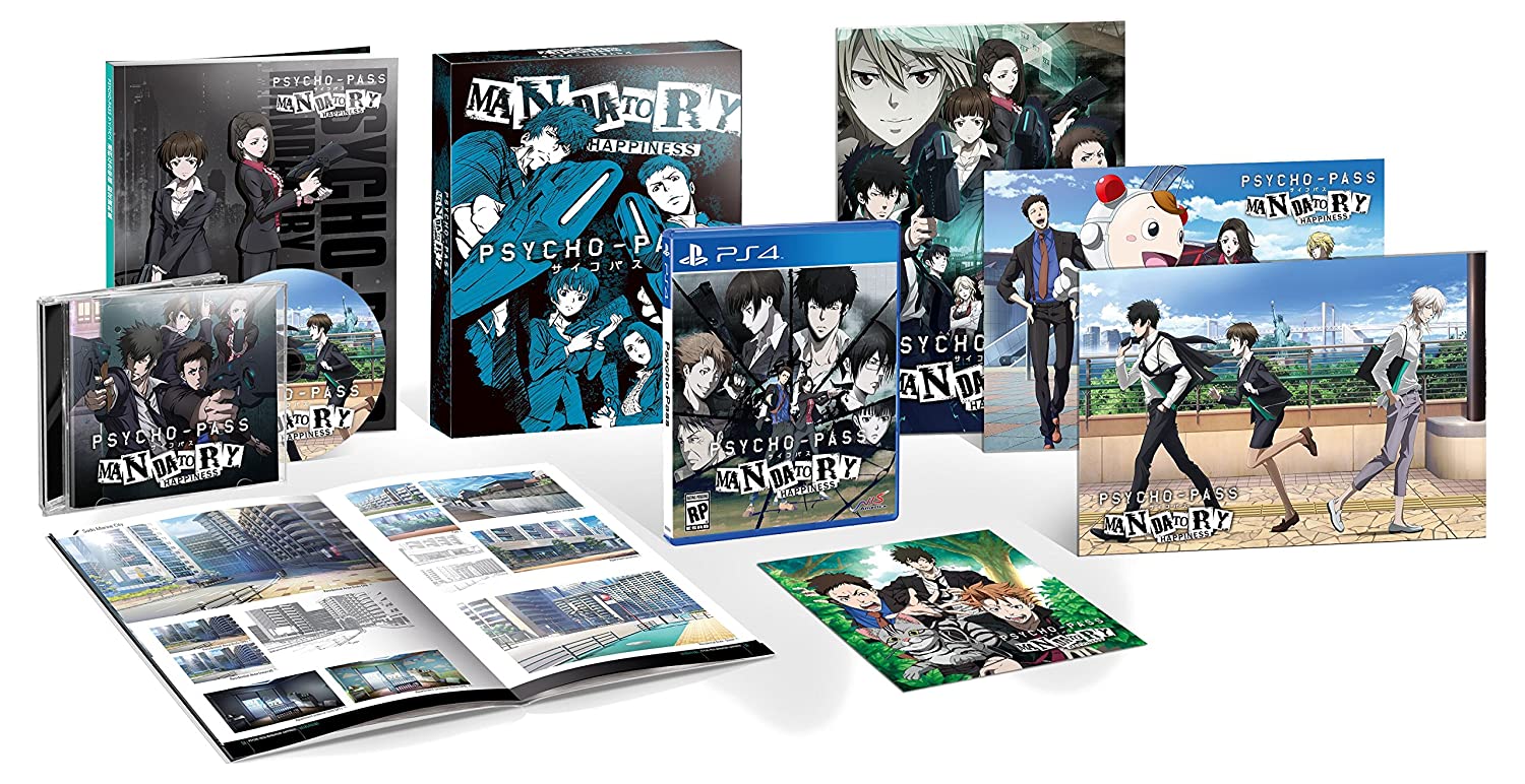 Psycho-Pass: Mandatory Happiness (Limited Edition) - (PS4) PlayStation 4 Video Games NIS America