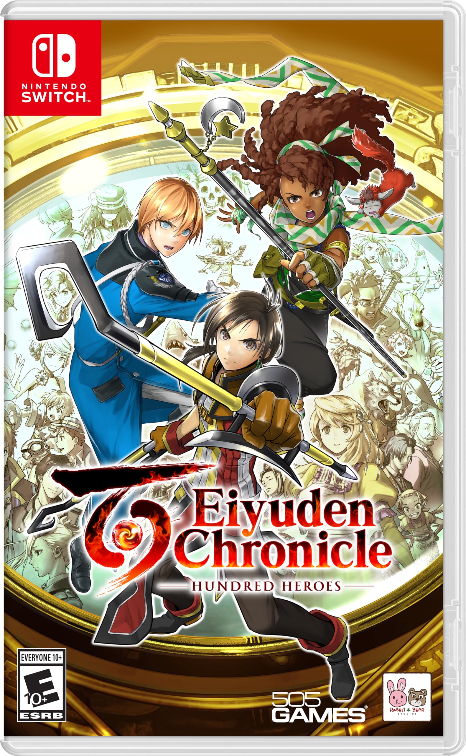Eiyuden Chronicle: Hundred Heroes - (NSW) Nintendo Switch Video Games 505 Games   