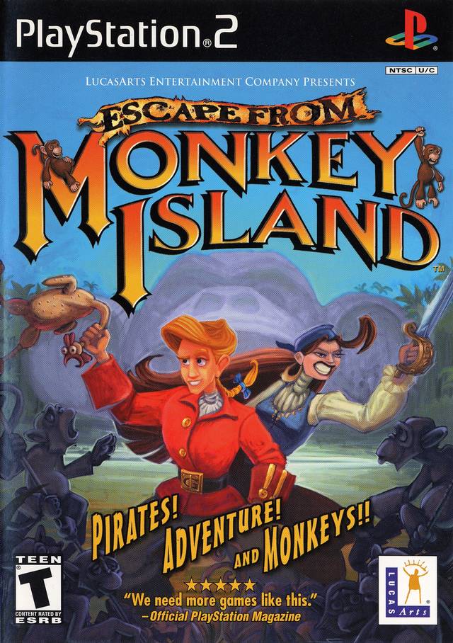 Escape from Monkey Island - PlayStation 2 | J&L Game