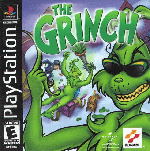 The Grinch - (PS1) PlayStation 1 [Pre-Owned] Video Games Konami   