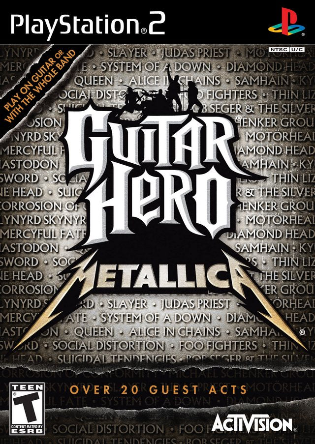 Guitar Hero: Metallica - (PS2) PlayStation 2 [Pre-Owned] Video Games Activision   