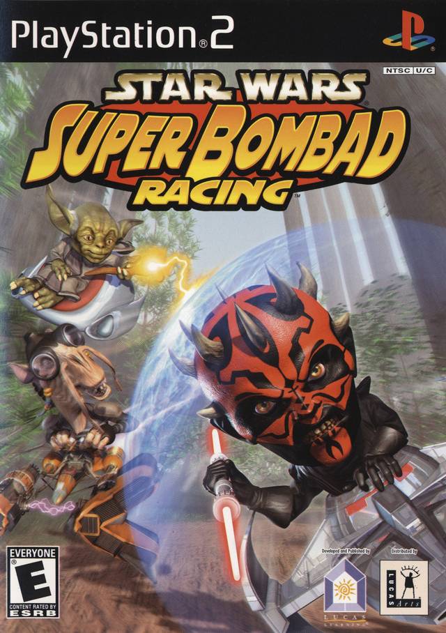 Star Wars: Super Bombad Racing - (PS2) PlayStation 2 [Pre-Owned] Video Games Lucas Learning   