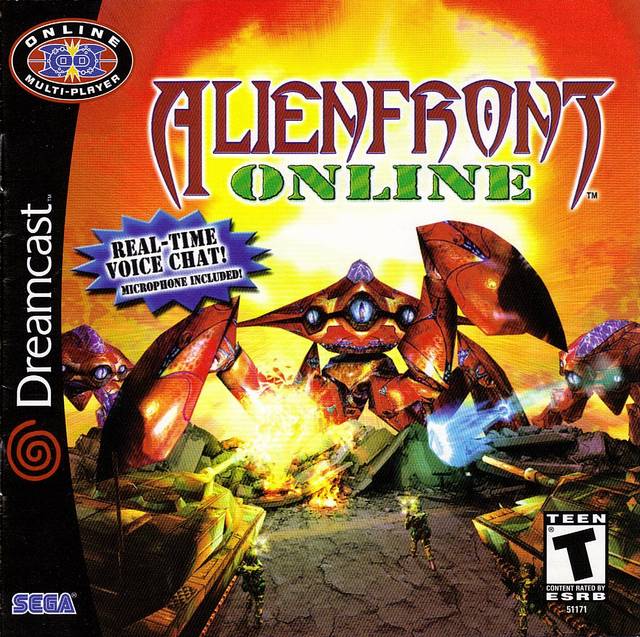 Alien Front Online - (DC) SEGA Dreamcast  [Pre-Owned] Video Games Sega   