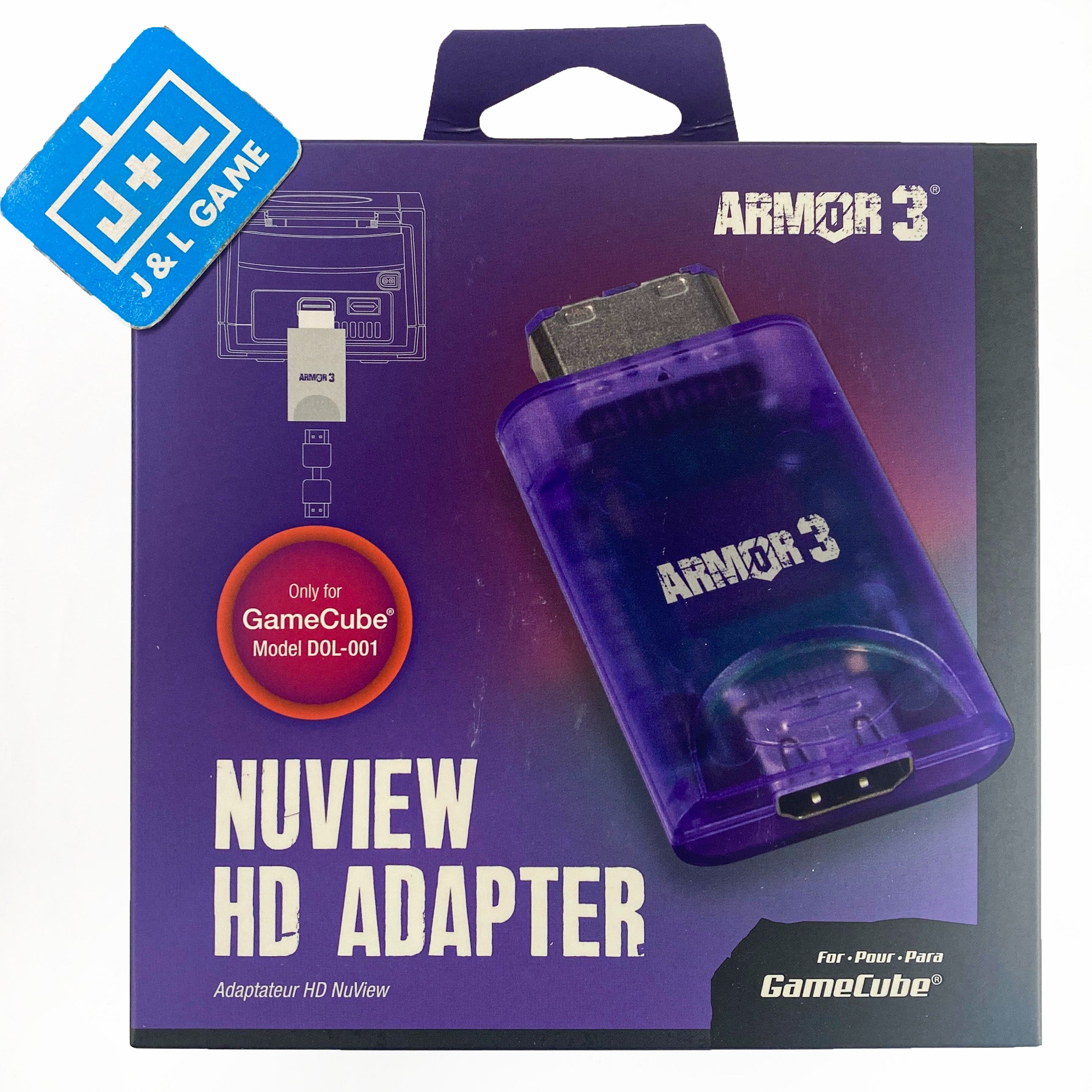 Armor3 "NuView" HD Adapter - (GC) GameCube Accessories Armor3   