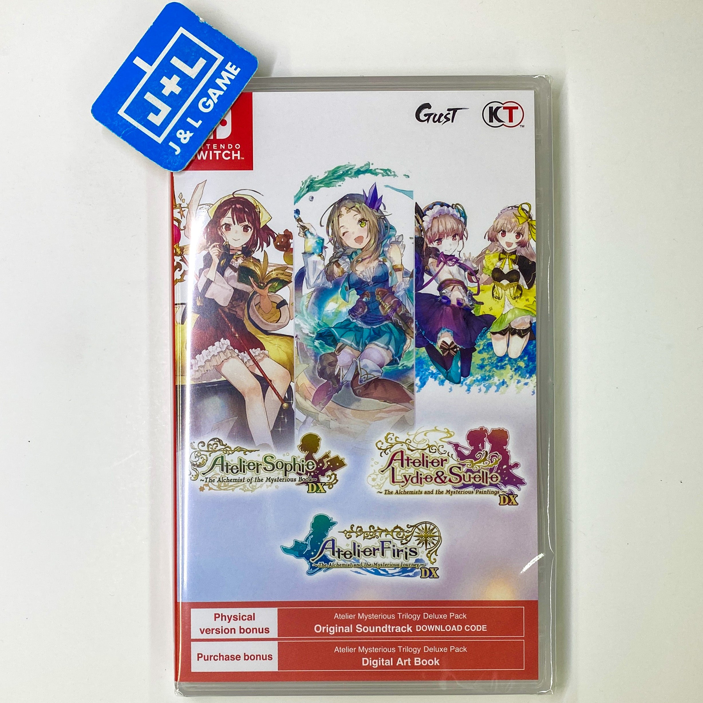 Switch Atelier Ryza Secret Trilogy Deluxe Pack [AS Eng Switch Atelier Ryza Secret Trilogy Deluxe Pack [AS Eng