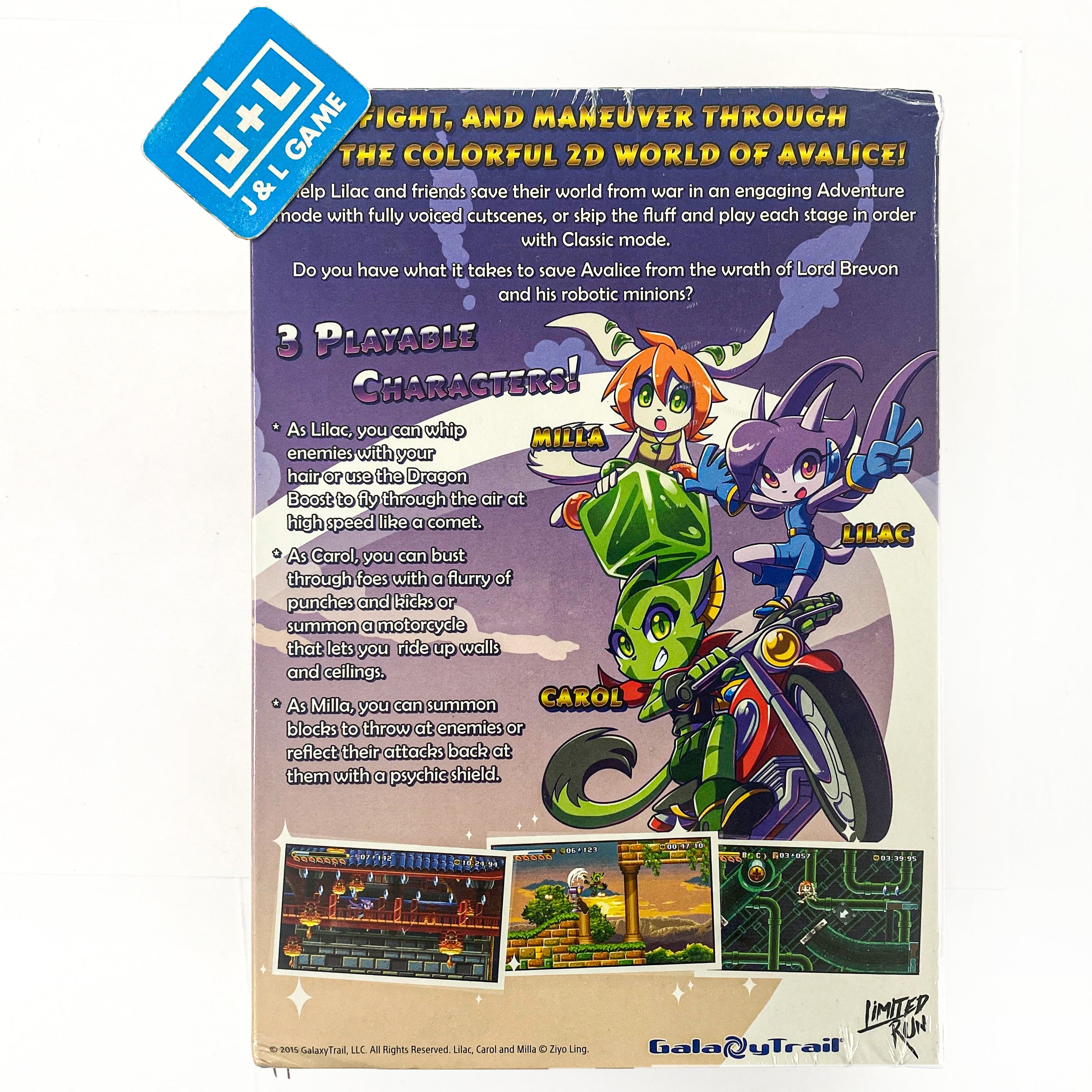 Freedom Planet (Limited Run #262) (Deluxe Edition) - (PS4) PlayStation 4 Video Games Limited Run Games   