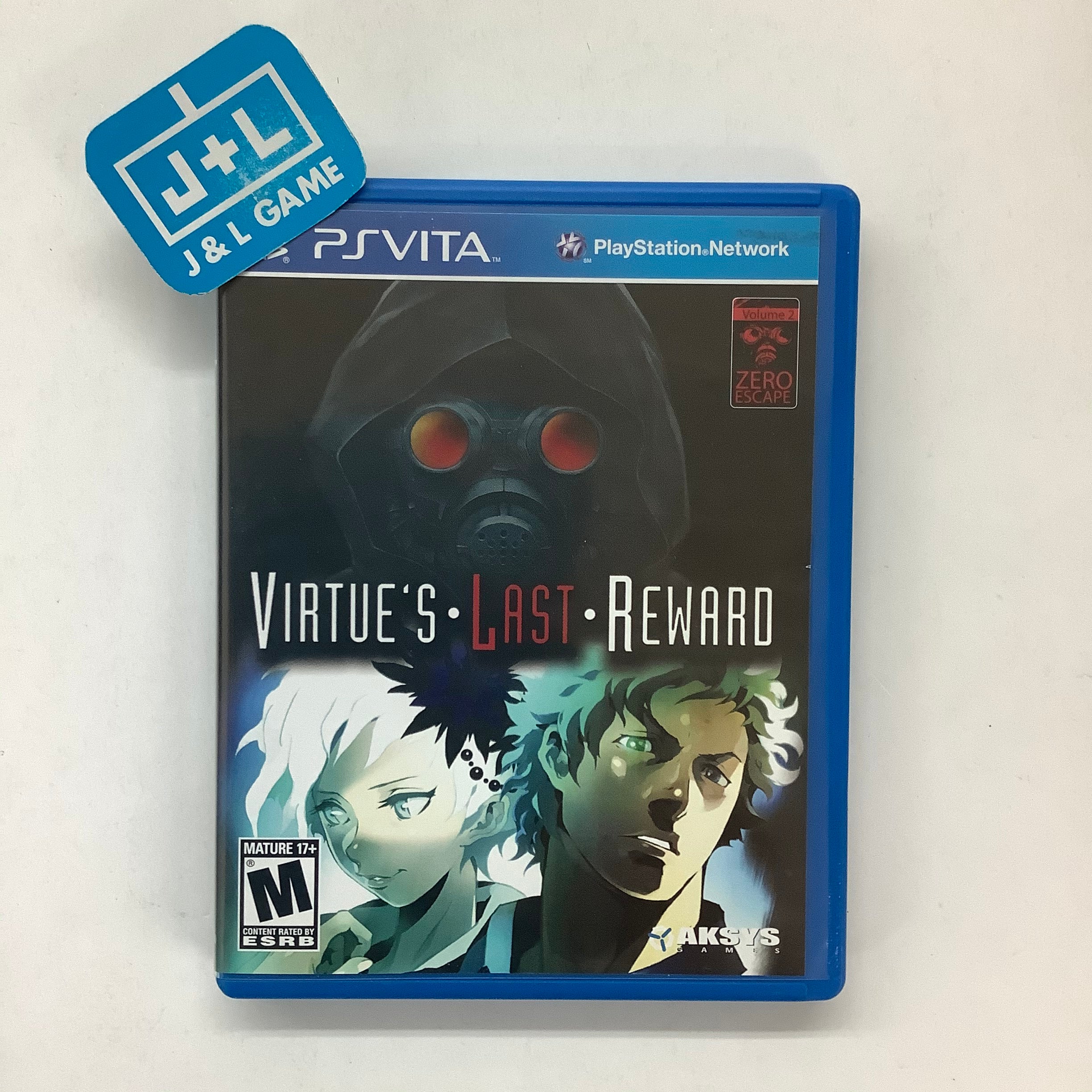 Zero Escape: Virtue's Last Reward - (PSV) PlayStation Vita [Pre-Owned] Video Games Aksys Games   
