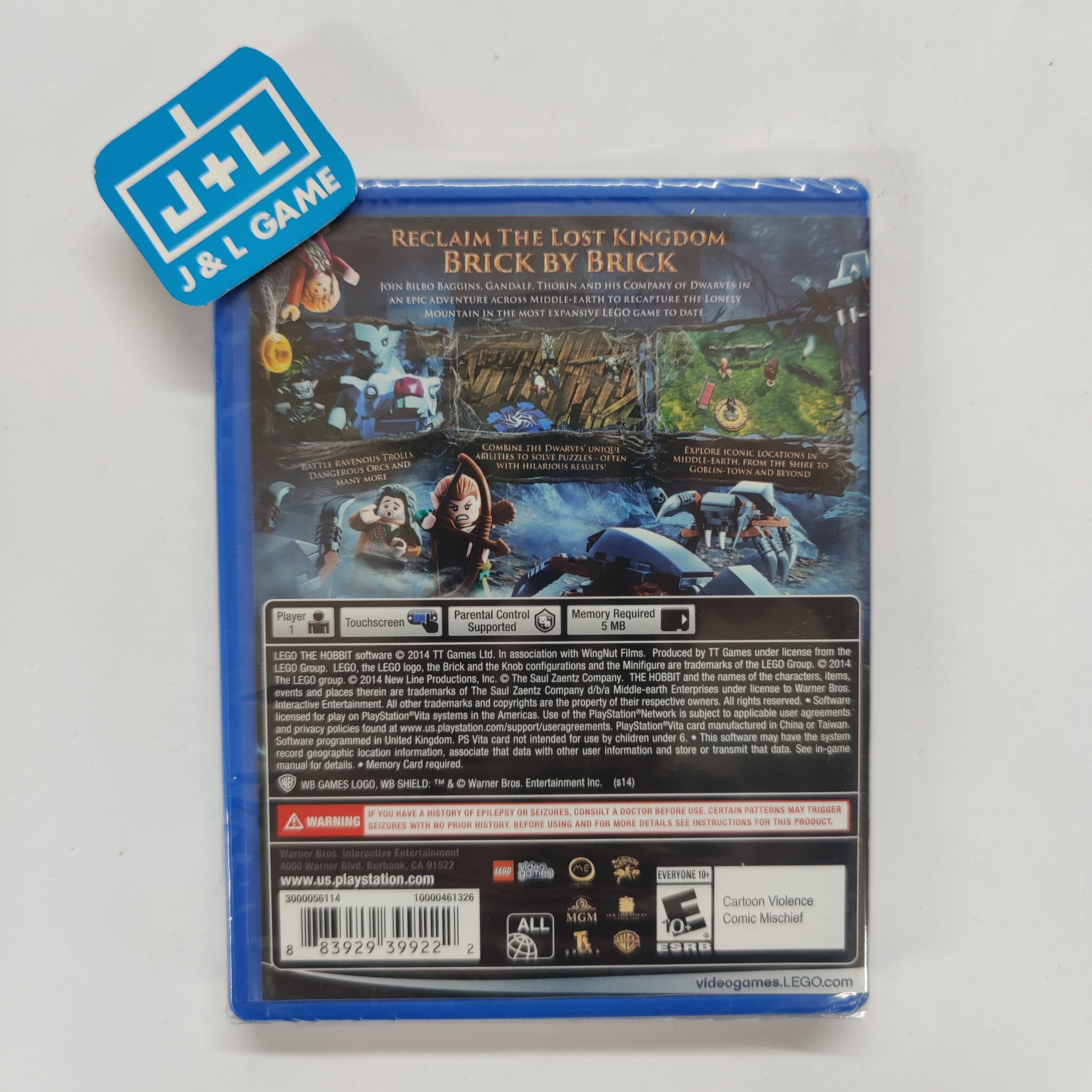 LEGO The Hobbit - (PSV) PlayStation Vita Video Games WB Games   