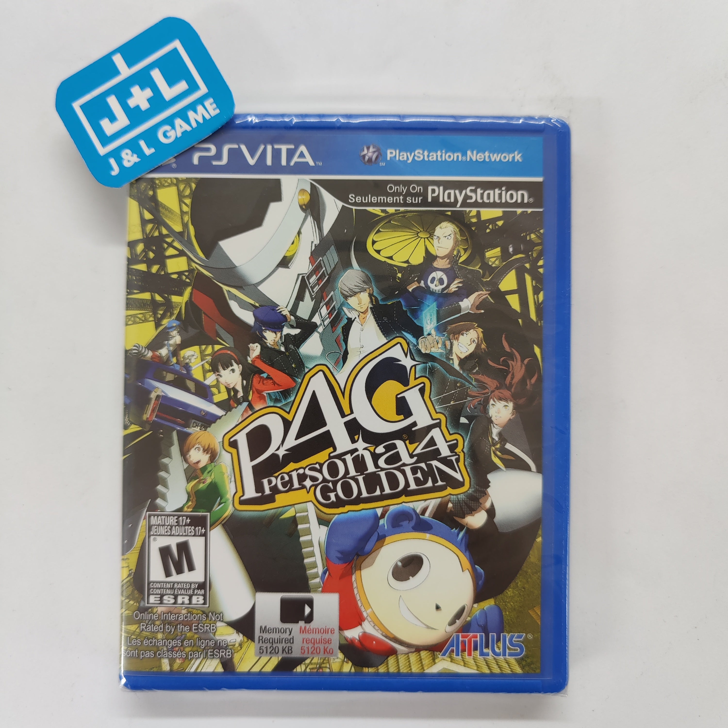 Persona 4 Golden - (PSV) PlayStation Vita Video Games Atlus