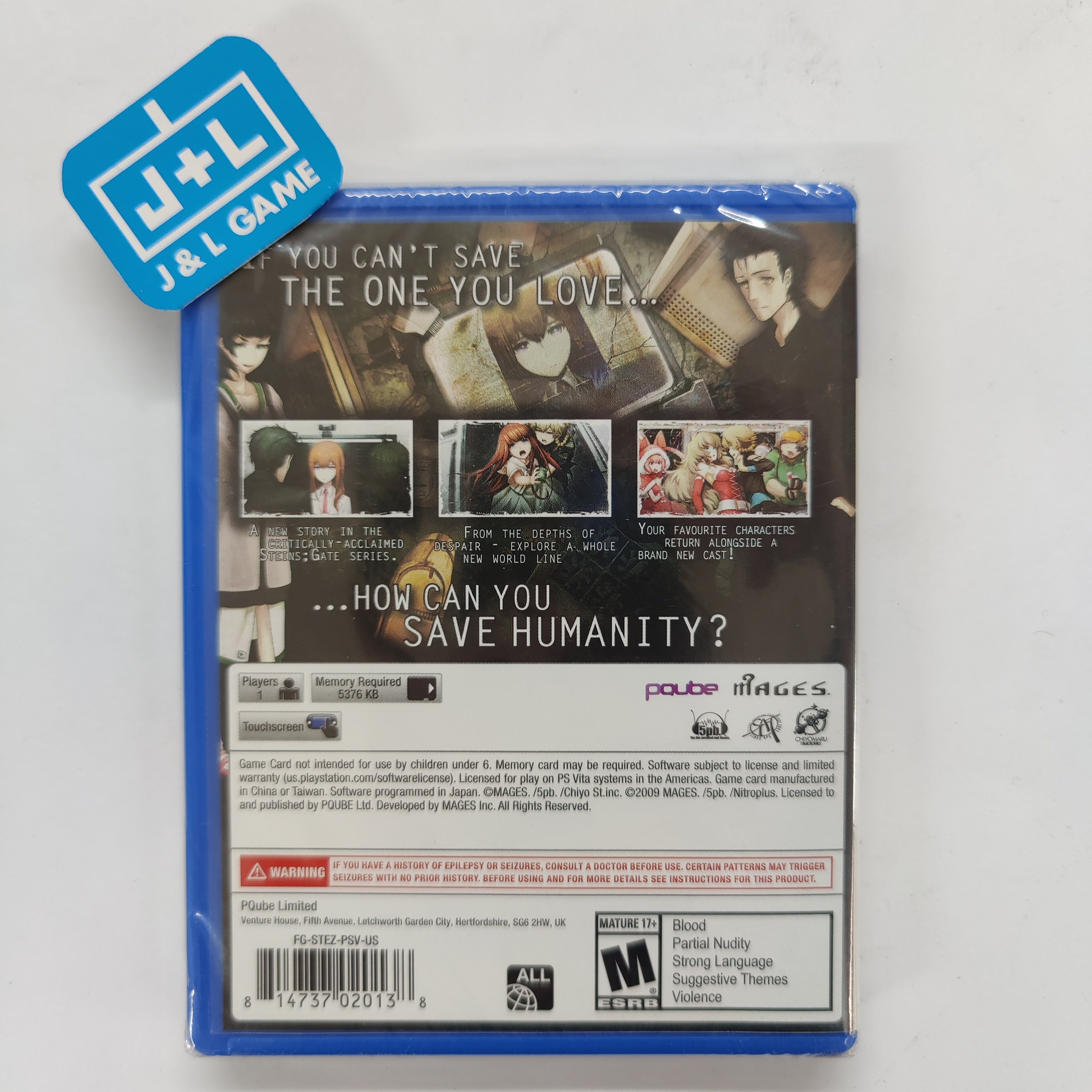 Steins;Gate 0 - (PSV) PlayStation Vita Video Games PQube   