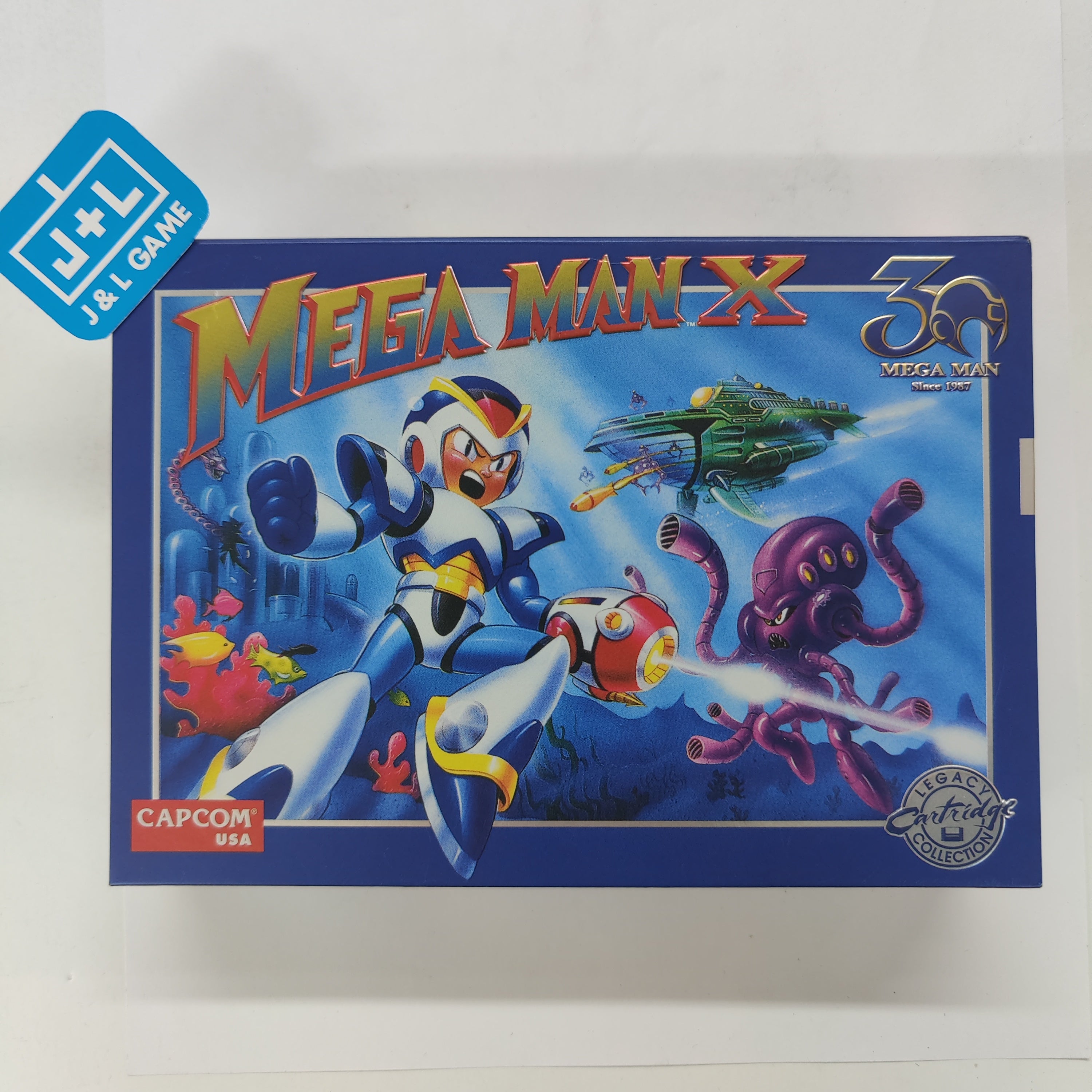 Mega Man X 30th Anniversary Classic Cartridge Legacy Cartridge Collection - (SNES) Super Nintendo [Pre-Owned] Video Games J&L Video Games New York City   