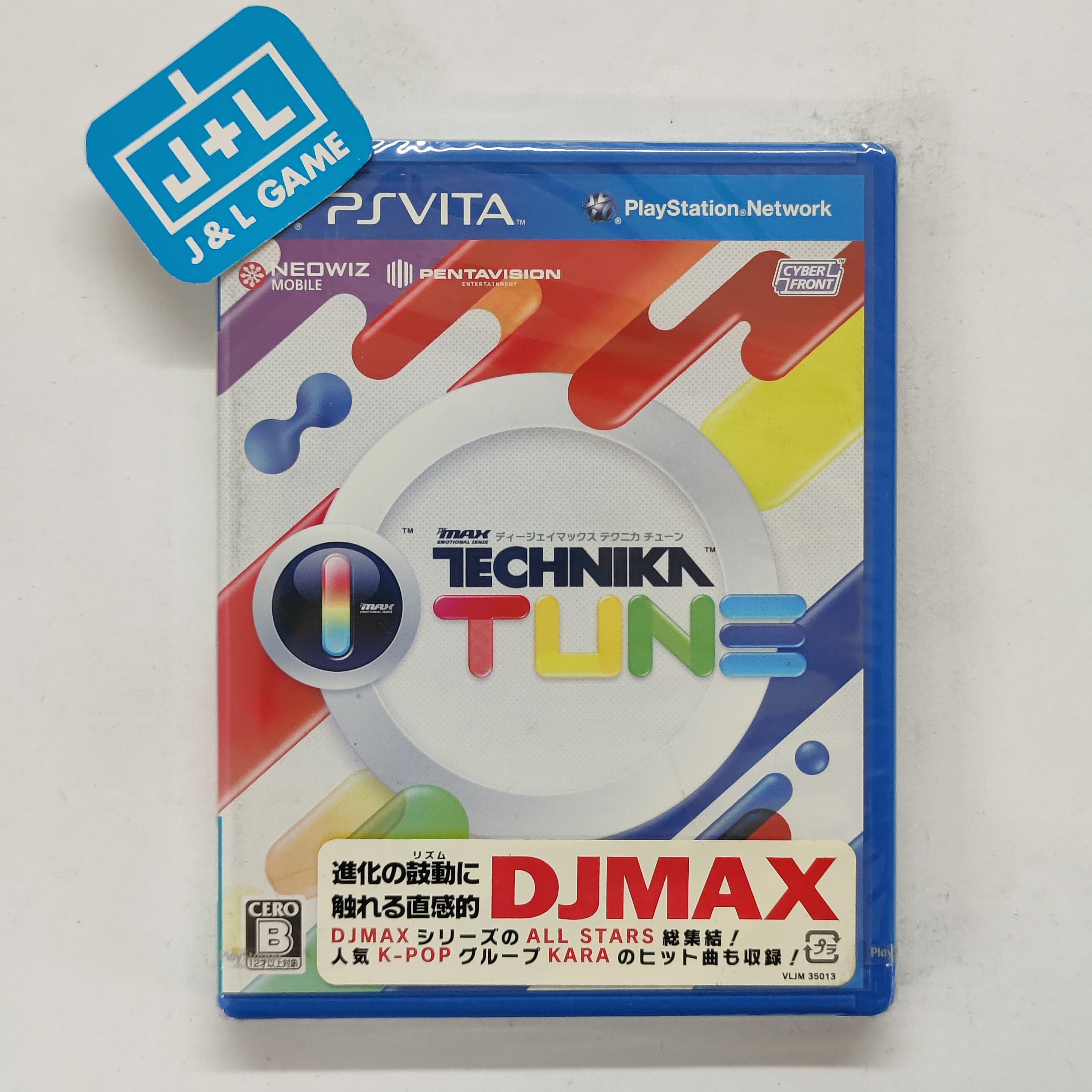 DJMax Technika Tune - (PSV) PlayStation Vita (Japanese Import) Video Games CyberFront   