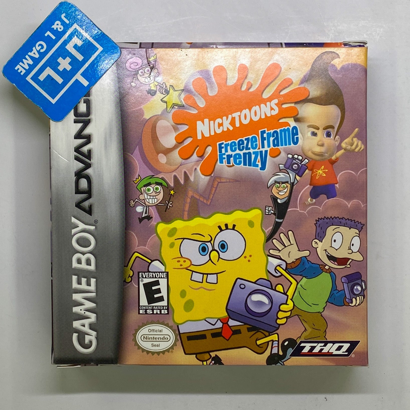Nicktoons: Freeze Frame Frenzy - (GBA) Game Boy Advance [Pre-Owned