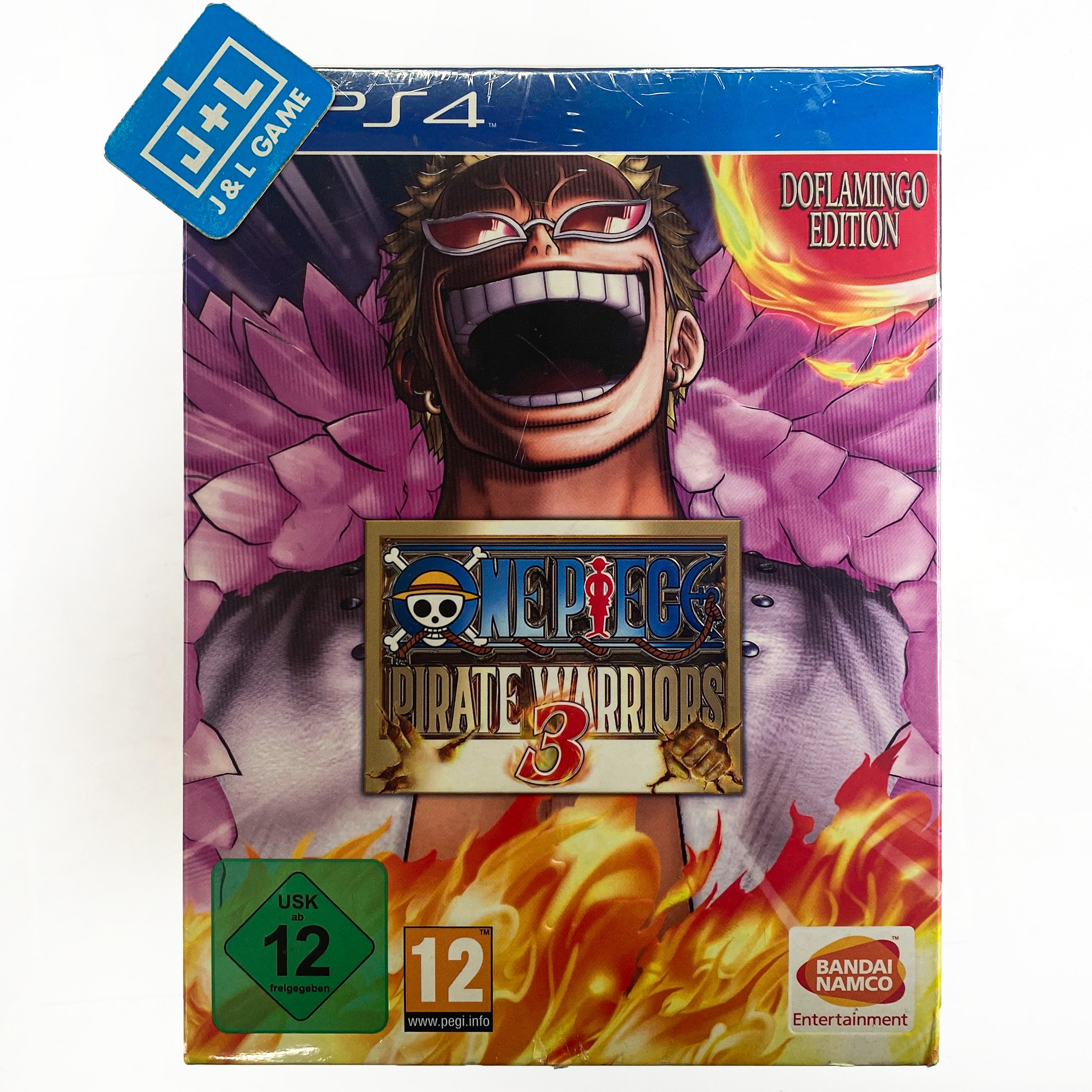 One Piece Pirate Warriors 3 (Doflamingo Edition) - (PS4) PlayStation 4 (European Import) Video Games BANDAI NAMCO Entertainment   