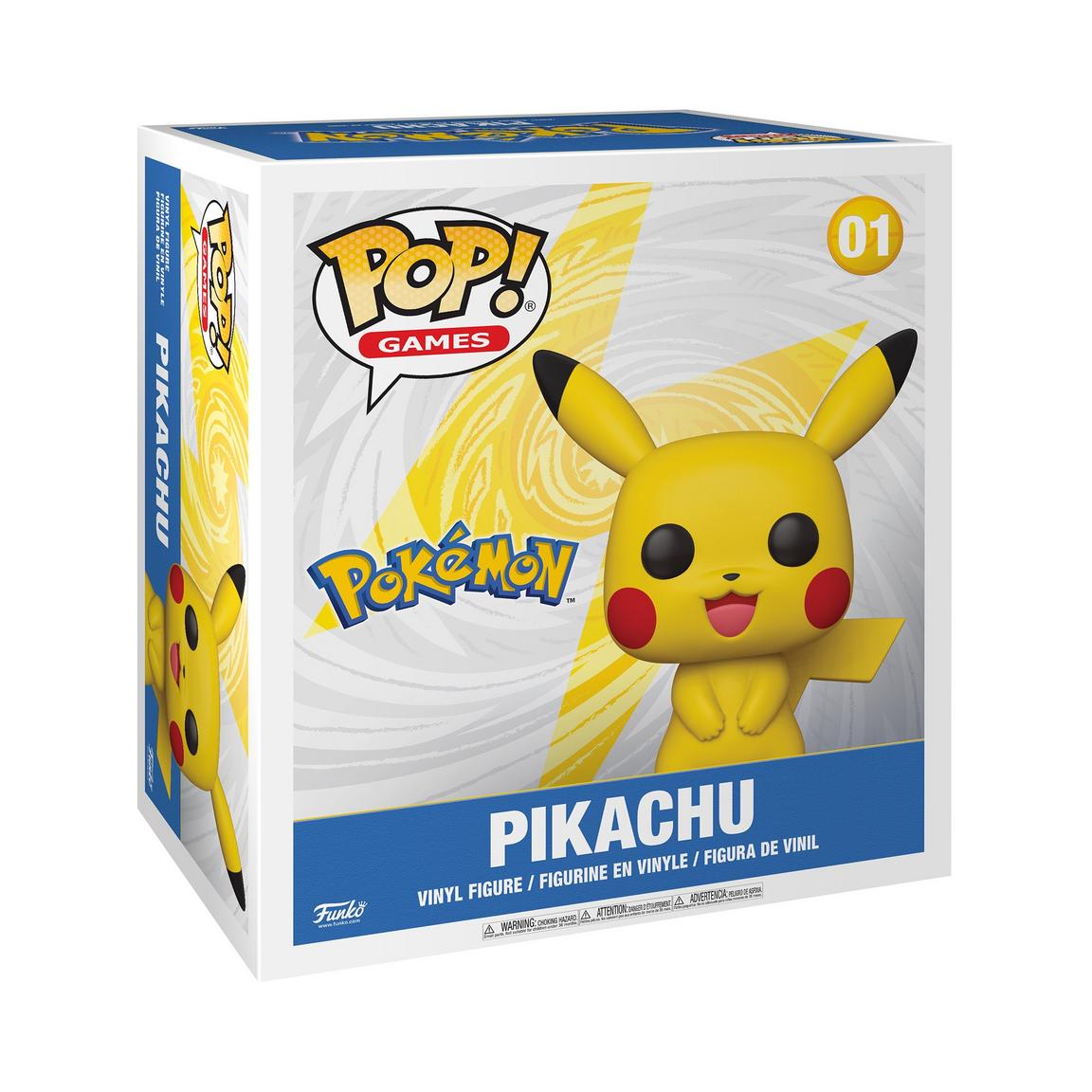 Funko Pop! Games: Pokemon - 18" Pikachu Toy POP   