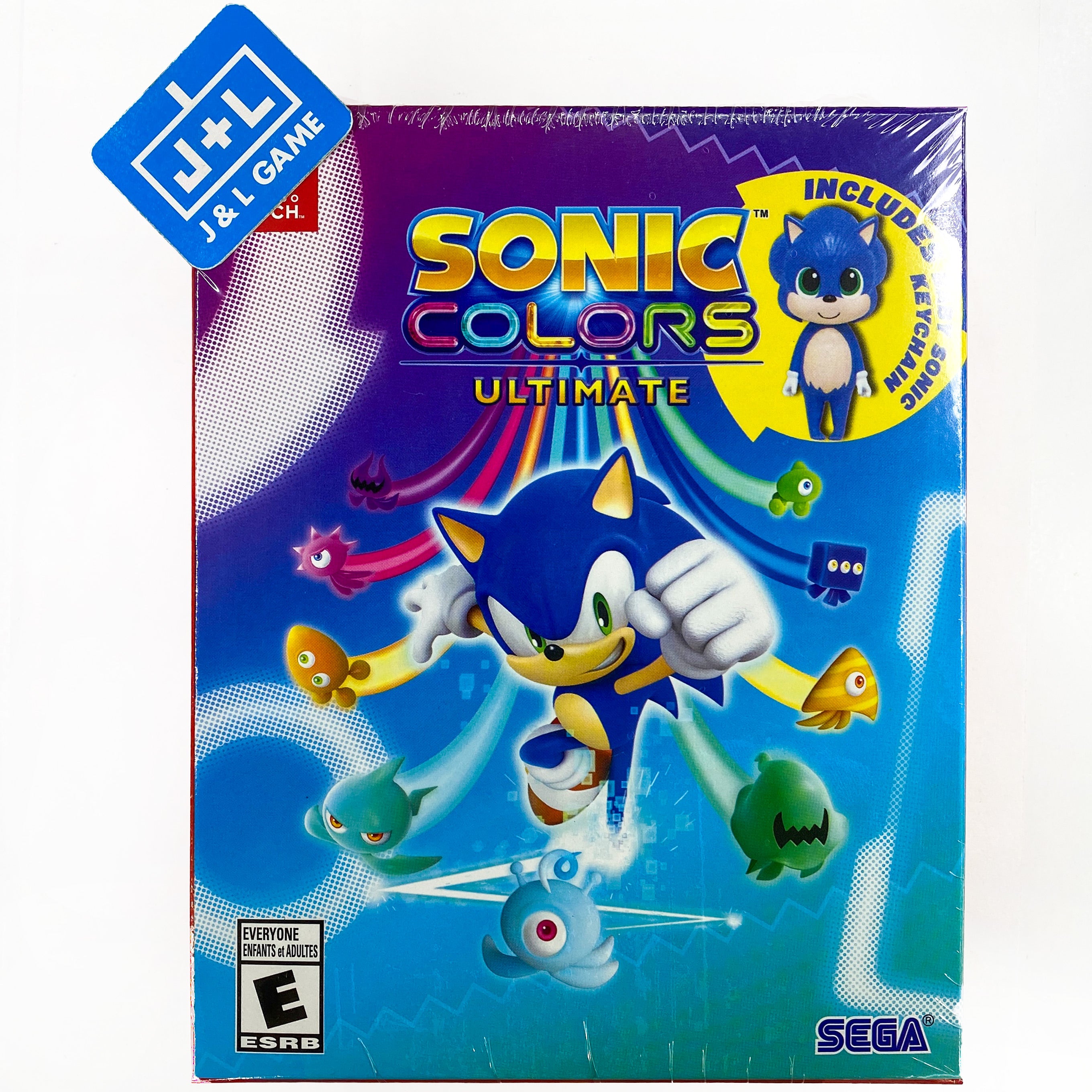 Sonic colors on switch top