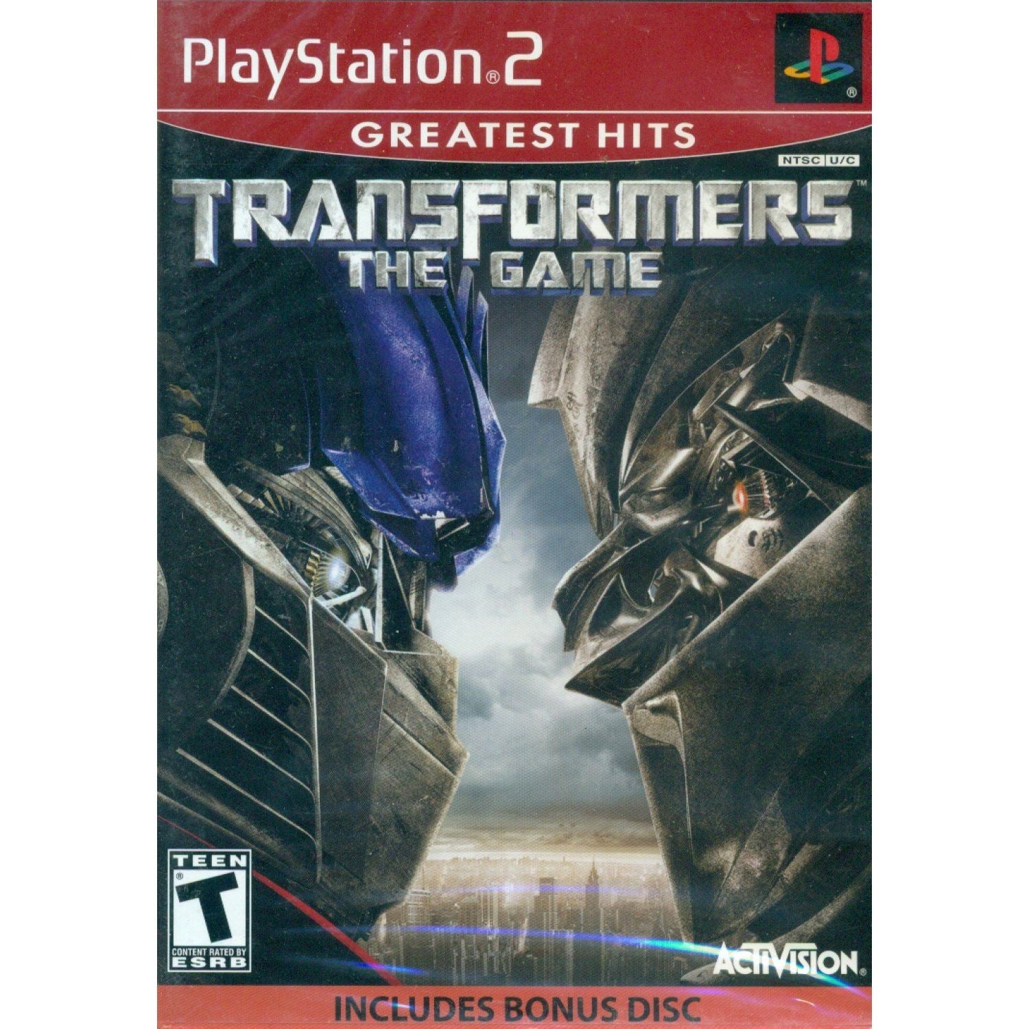 Transformers: The Game (Greatest Hits) - (PS2) PlayStation 2 [Pre-Owned] Video Games Activision   