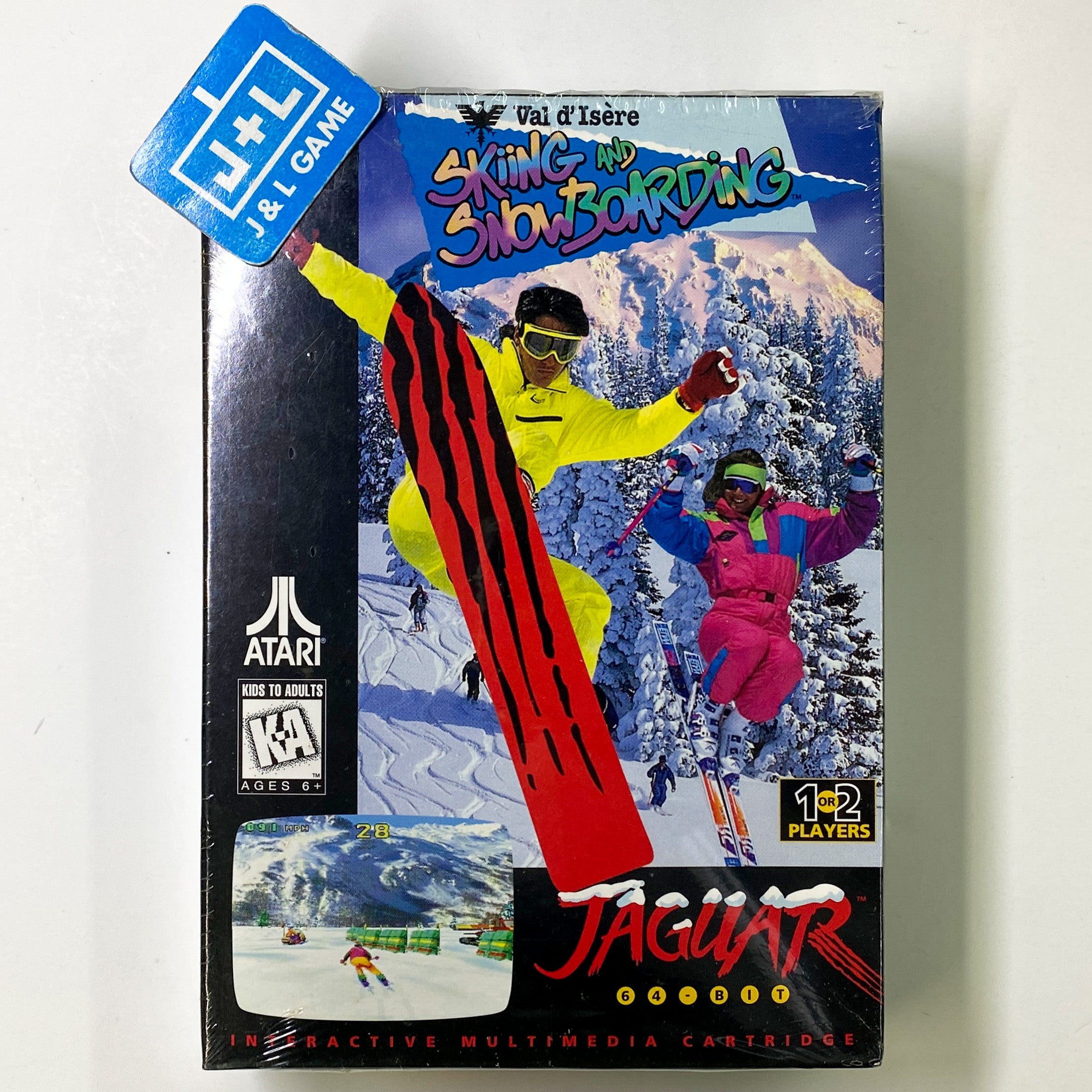 Val D'Isere Skiing and Snowboarding (Atari Jaguar) for sale online Val D'Isere Skiing and Snowboarding (Atari Jaguar) for sale online